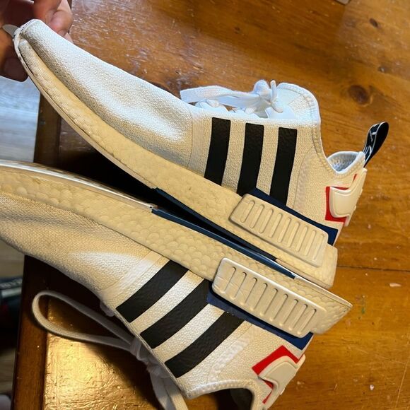 Adidas NMD R1 Japan White Colorblock Shoes Sneaker (EF0753) - Picture 8 of 11